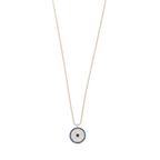 Silver Evil Eye Necklace