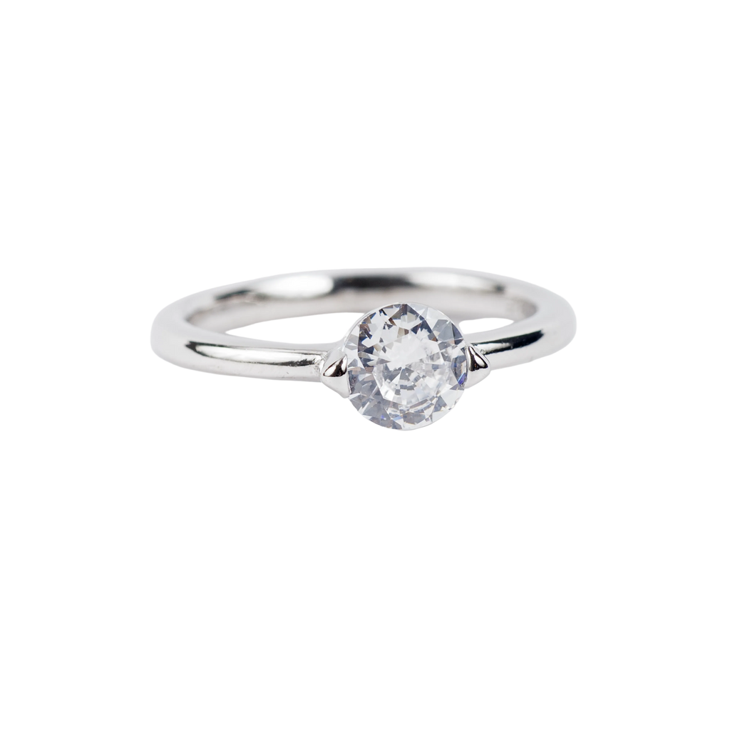 Silver Stone Ring