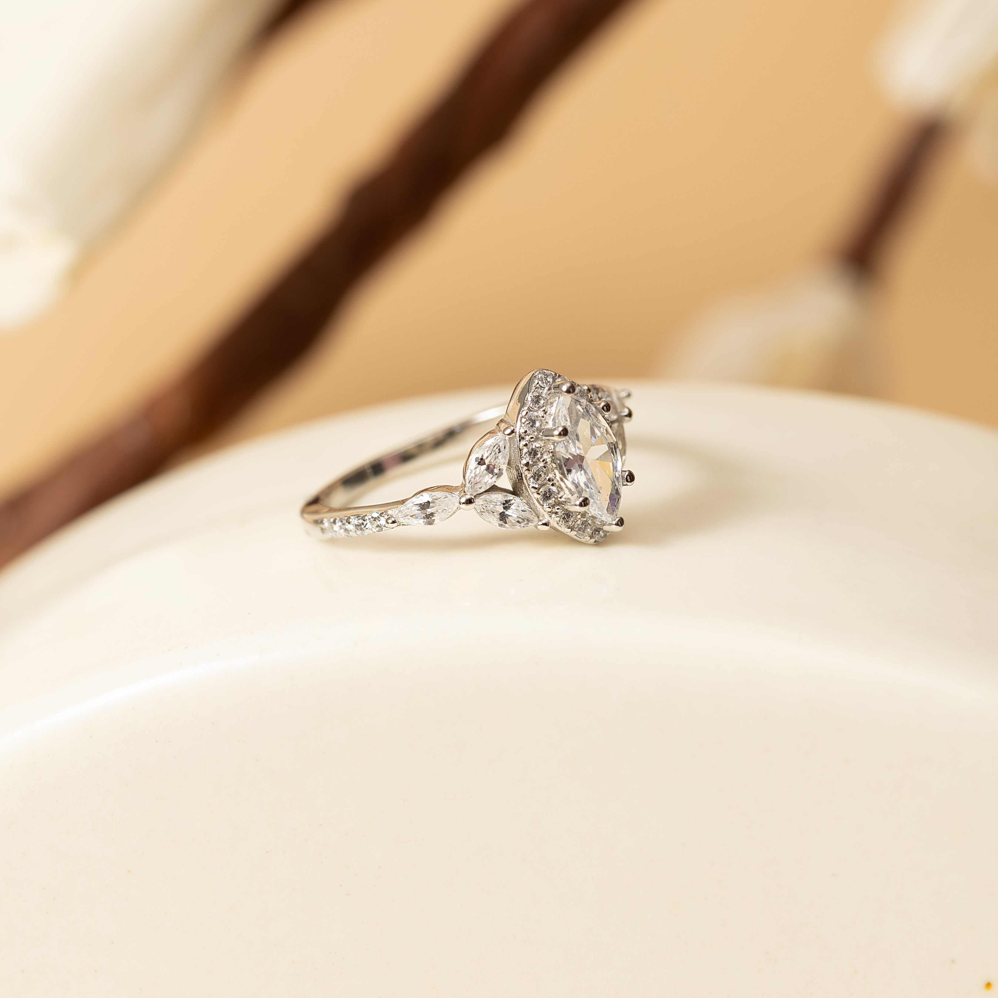 Silver True Love Ring