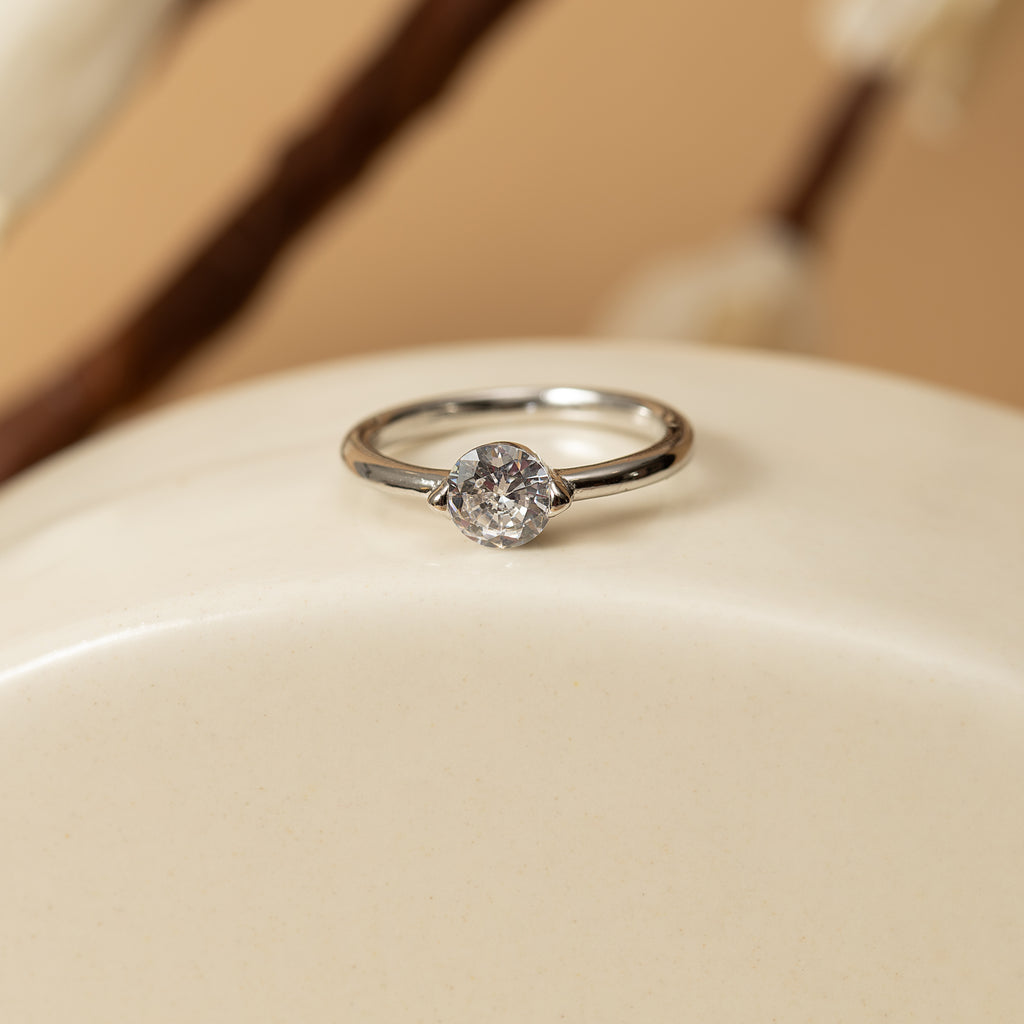 Silver Stone Ring