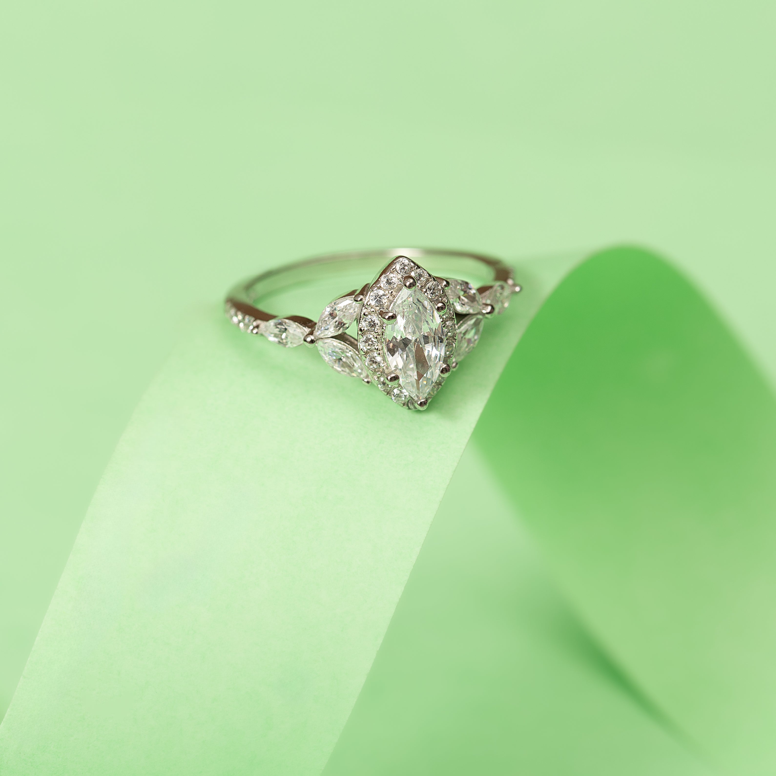 Silver True Love Ring