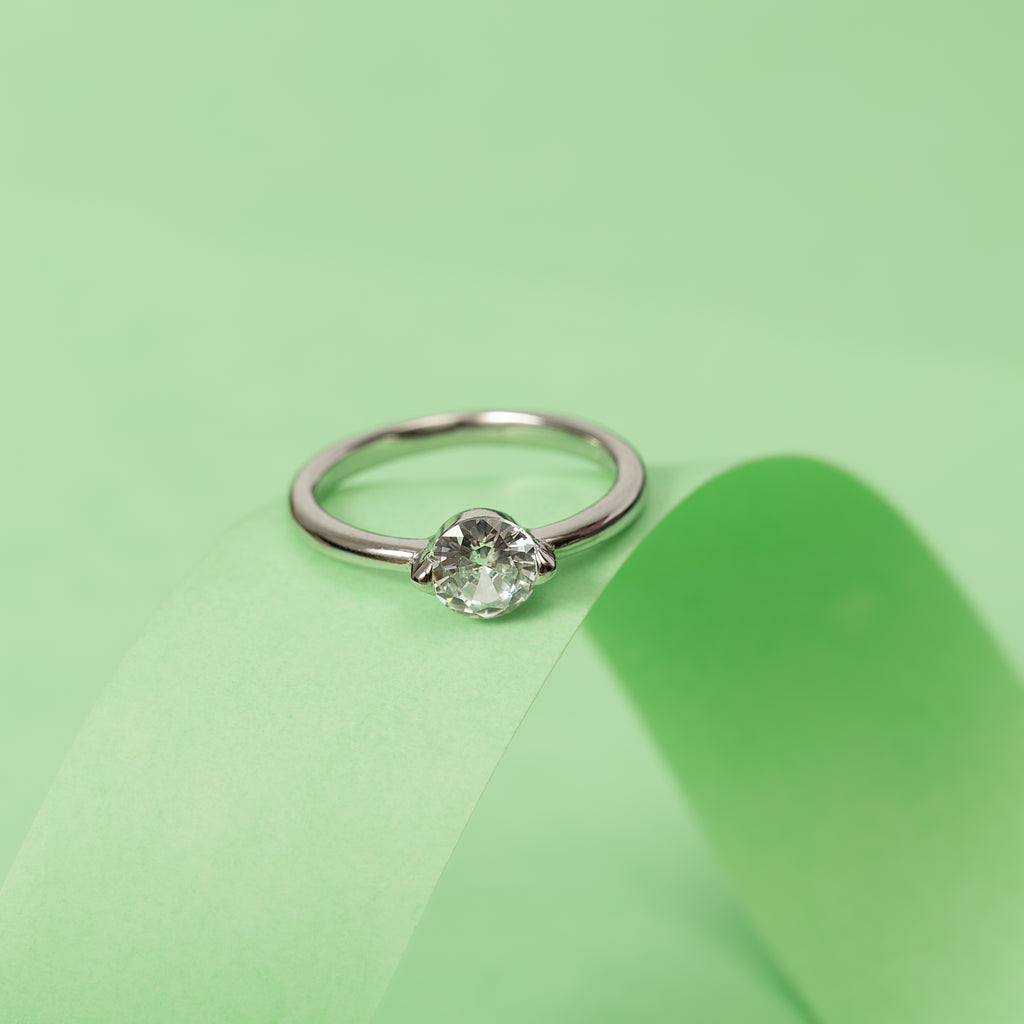 Silver Stone Ring