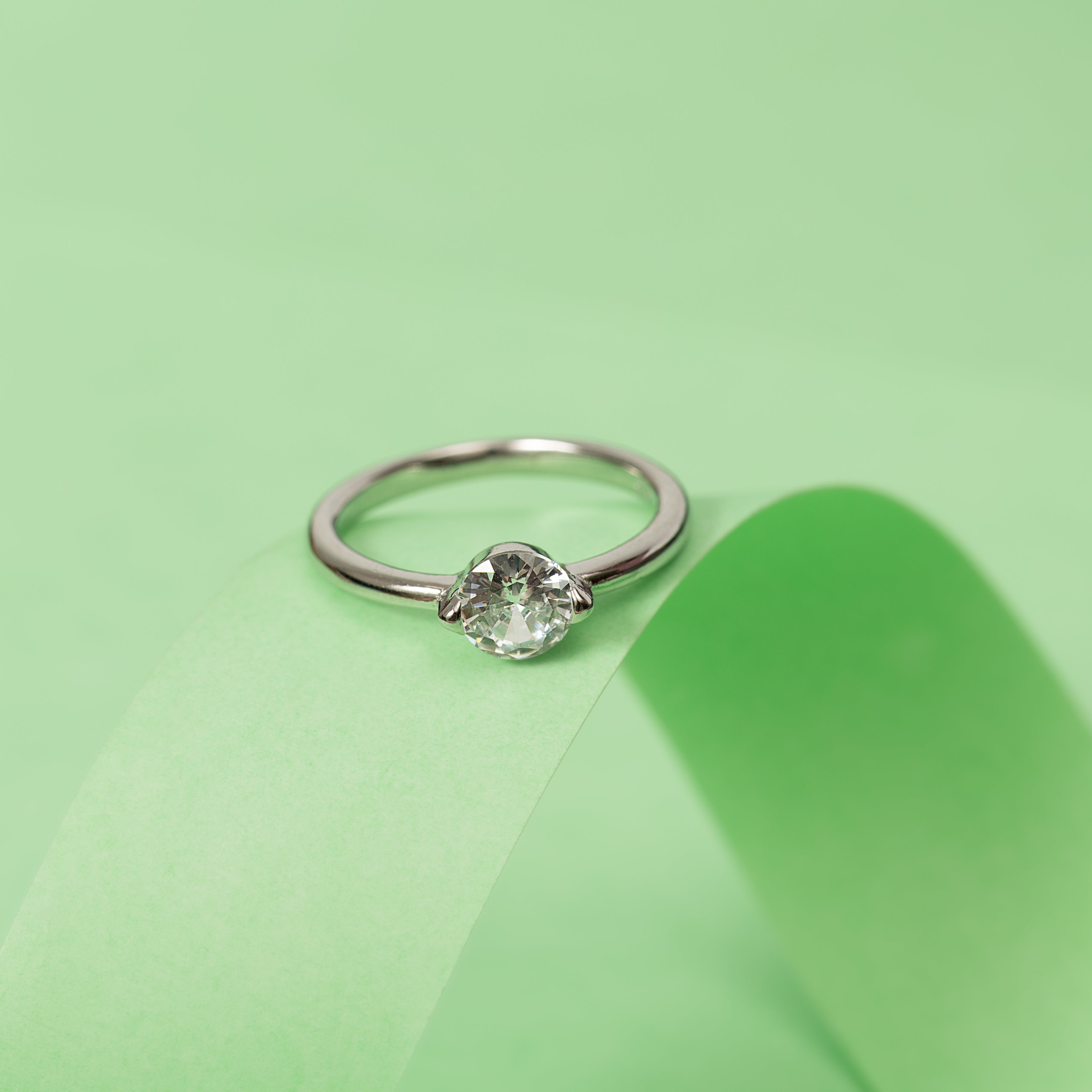 Silver Stone Ring