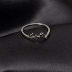 Silver Flower Ring
