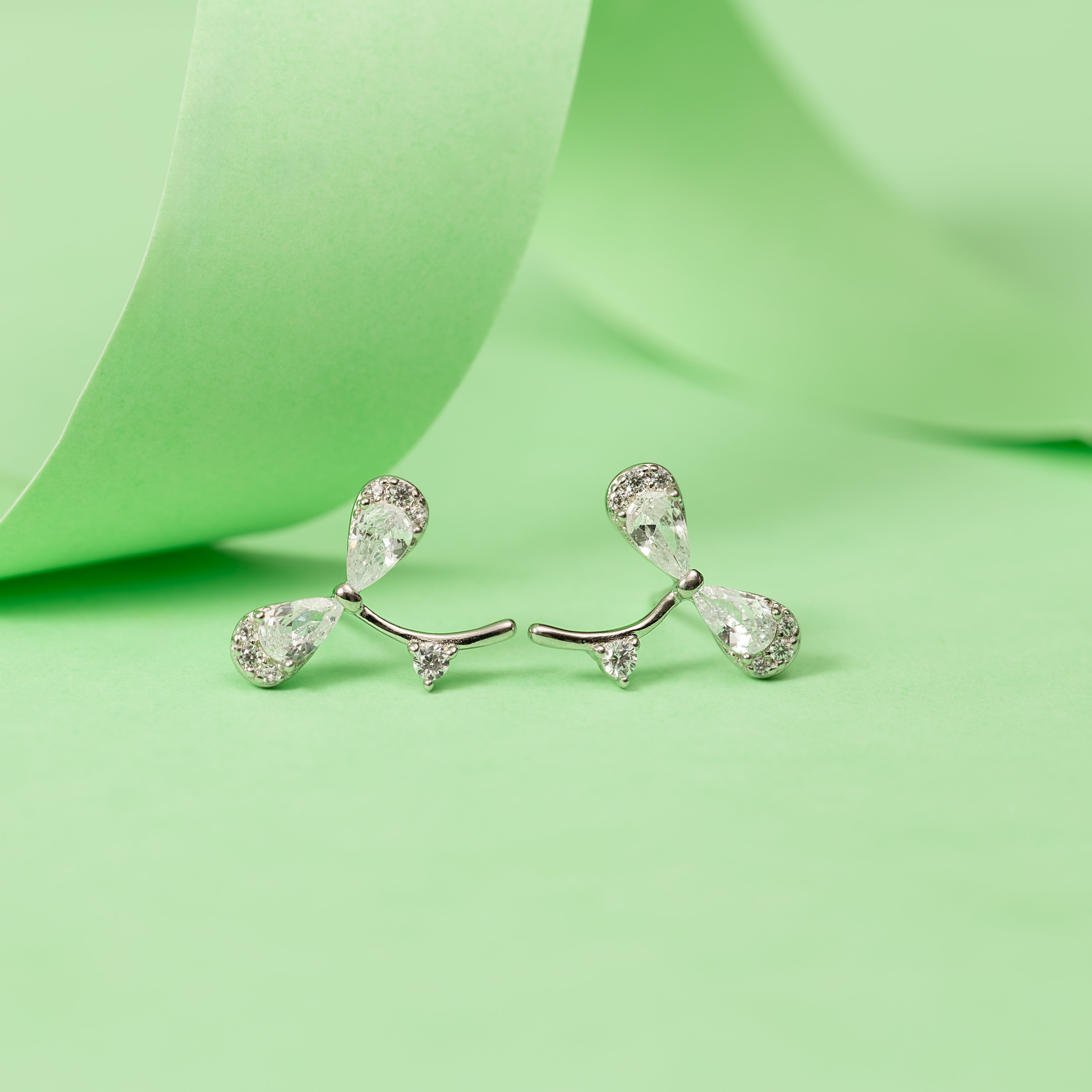Silver Dragonfly Earrings