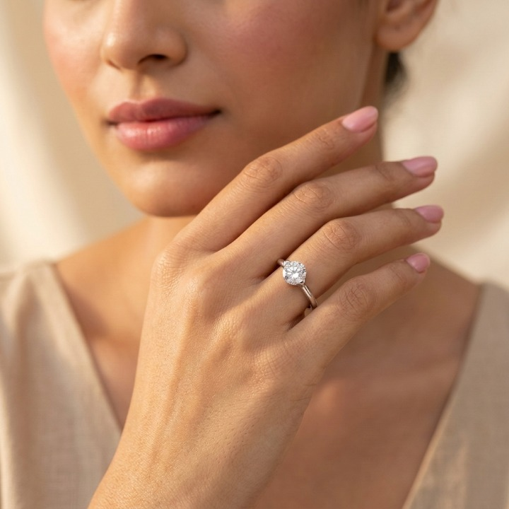 Silver Stone Ring