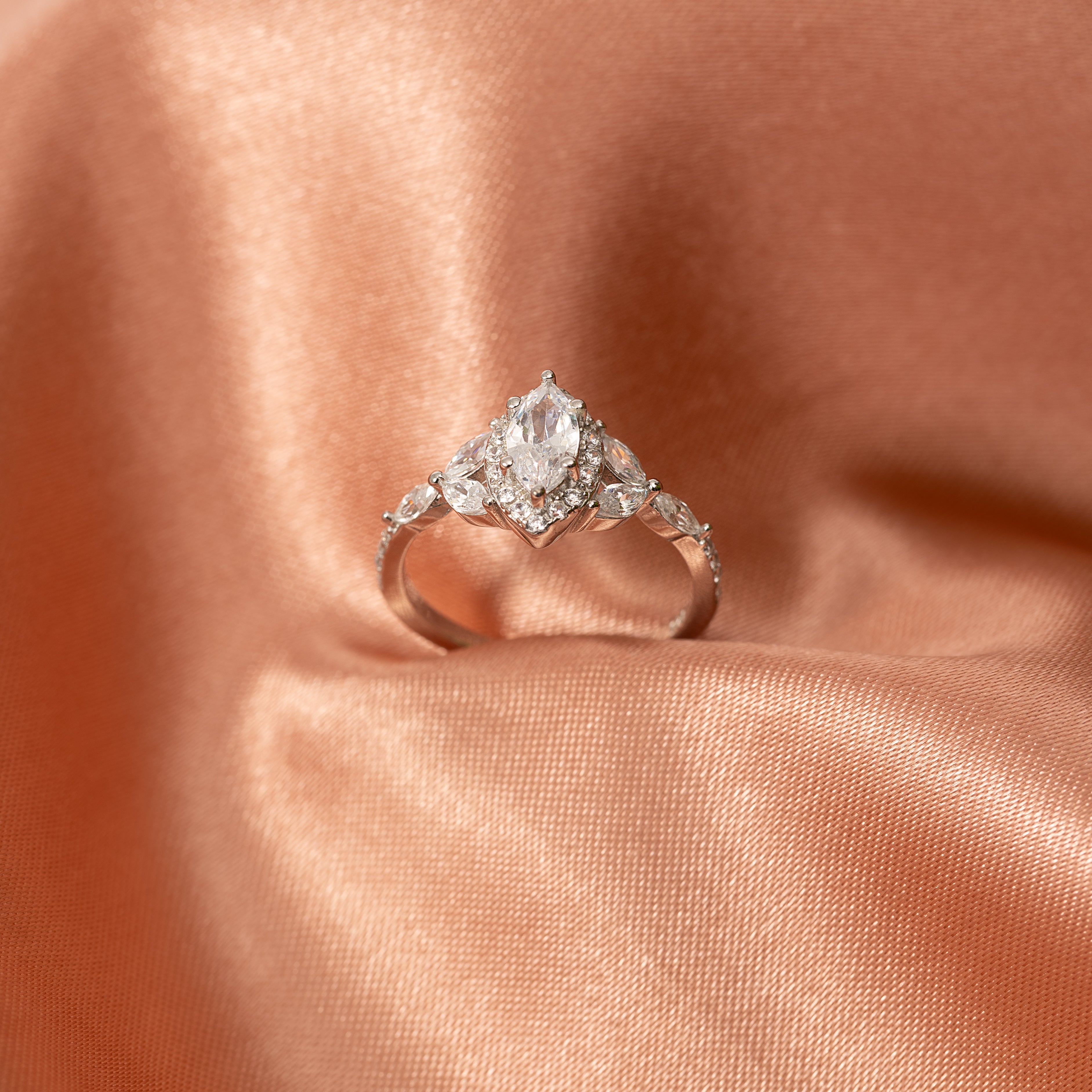 Silver True Love Ring